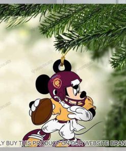 Mickey Mouse X Brisbane Lions 2023 Christmas Ornament