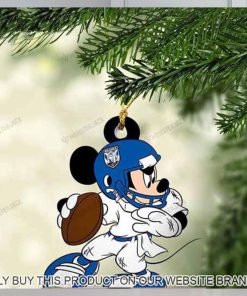 Mickey Mouse X Canterbury Bankstown Bulldogs 2023 Christmas Ornament