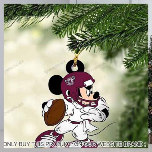 Mickey Mouse X Manly Warringah Sea Eagles 2023 Christmas Ornament