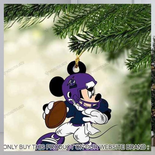 Mickey Mouse X Melbourne Storm 2023 Christmas Ornament