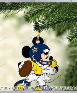 Mickey Mouse X North Queensland Cowboys 2023 Christmas Ornament