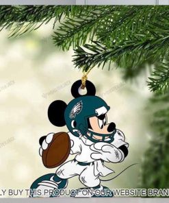 Mickey Mouse X Philadelphia Eagles 2023 Christmas Ornament