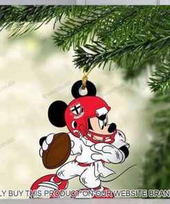 Mickey Mouse X St Kilda Football Club 2023 Christmas Ornament