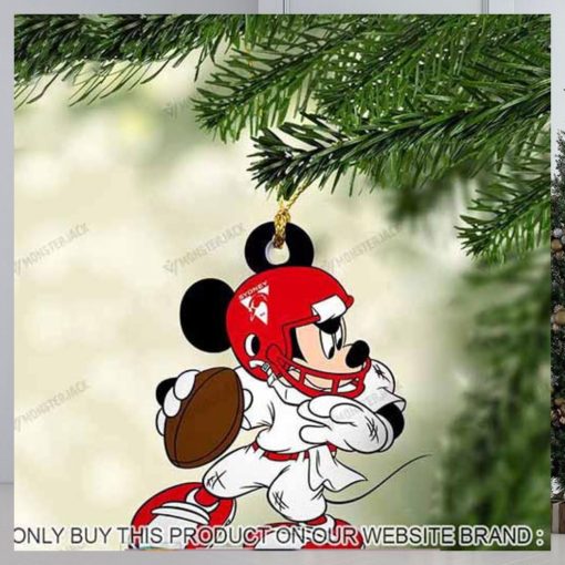 Mickey Mouse X Sydney Swans 2023 Christmas Ornament