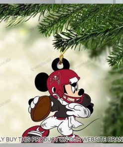 Mickey Mouse X Tampa Bay Buccaneers 2023 Christmas Ornament