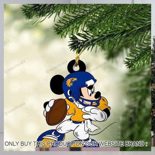 Mickey Mouse X West Coast Eagles 2023 Christmas Ornament