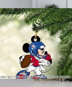 Mickey Mouse X Western Bulldogs 2023 Christmas Ornament