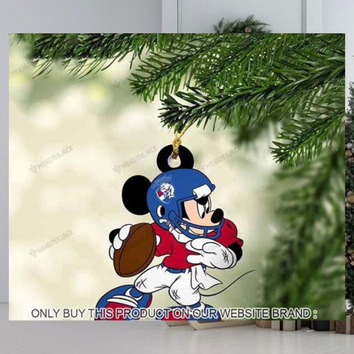 Mickey Mouse X Western Bulldogs 2023 Christmas Ornament