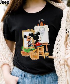 Mickey Mouse art portrait shirt