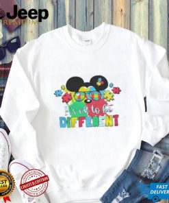 Mickey Ok To Be Different Autism Shirt, Disney Autism