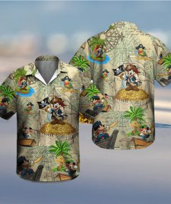 Mickey Pirates Hawaiian shirt