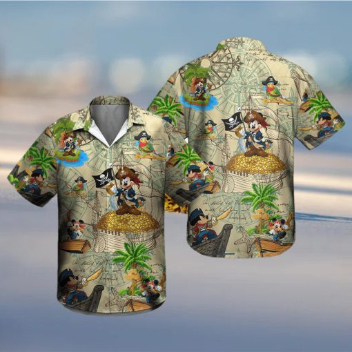 Mickey Pirates Hawaiian shirt