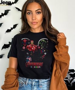 Mickey, Spiderman, Marvel Merry Christmas Tshirt