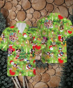 Mickey and Friends Christmas Hawaiian Shirt