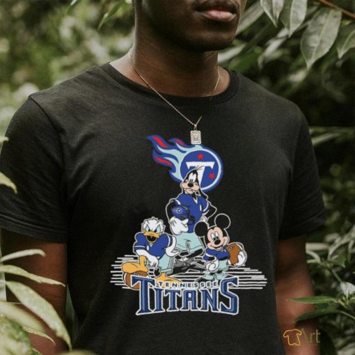 Mickey and Friends Tennessee Titans NFL shirt