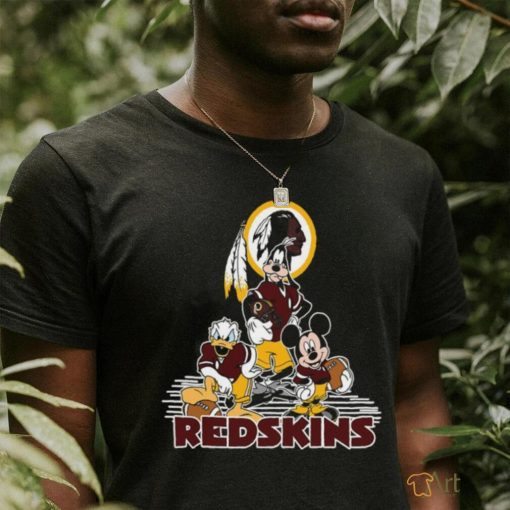 Mickey and Friends Washington Redskins NFL shirt