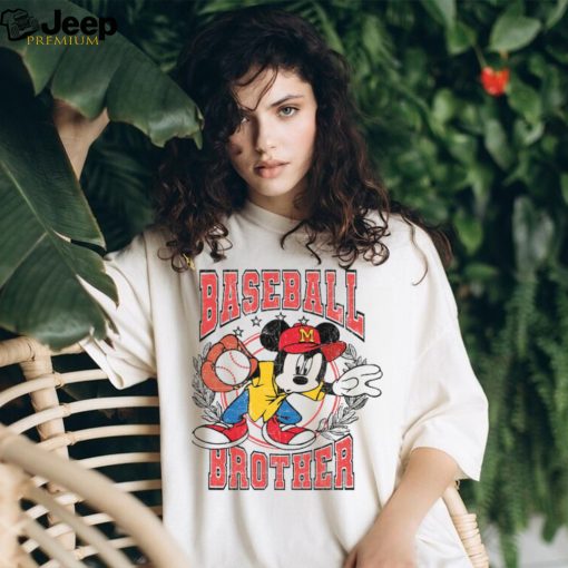 Mickey baseball brother Tshirt