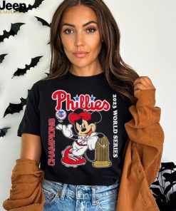 Mickey mouse Phillies champions 2023 world series T shirt