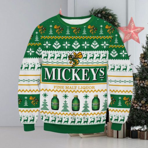 Mickey’s big mouth Knitting Pattern Ugly Christmas Holiday Sweater