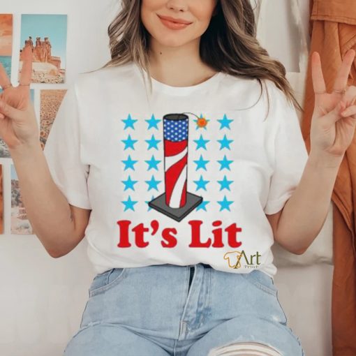 Middleclassfancy It’s Lit 4Th Of July Shirt