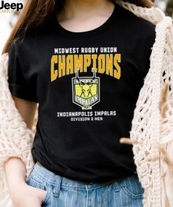 Midwest Rugby Union Champions Indianapolis Impalas Division 2 Men T Shirt