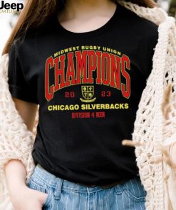 Midwest Rugby Union Championship 2023 Chicago Silverbacks T Shirt