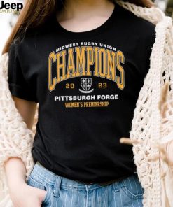 Midwest Rugby Union Championship 2023 Pittsburgh Forge T Shirt