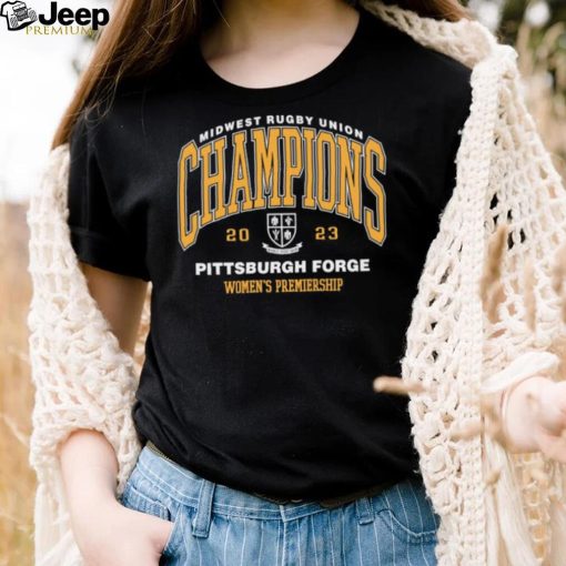 Midwest Rugby Union Championship 2023 Pittsburgh Forge T Shirt