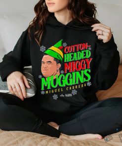 Miguel Cabrera Cotton Head Miggy Muggins Christmas Shirt