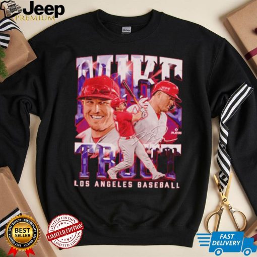 Mike Trout Los Angeles A Vintage Baseball Shirt