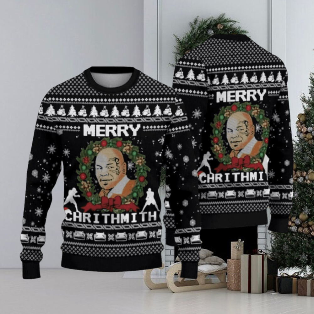 Merry christmas 2025 mike tyson sweater