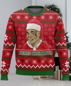 Mike Tyson Merry Chrithmith Ugly Christmas Sweater 2023 Christmas Gift 3D Sweater