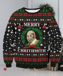 Mike Tyson Merry Chrithmith Ugly Christmas Sweaters