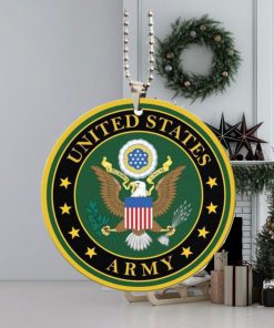 Military US Army 2023 Holiday Christmas Decorations Ornament