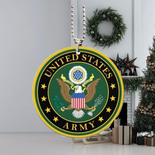 Military US Army 2023 Holiday Christmas Decorations Ornament