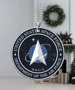 Military US Space Force 2023 Holiday Christmas Decorations Ornament