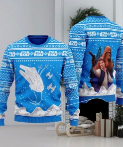 Millennium Falcon Ugly Christmas 3D Sweater For Men And Women