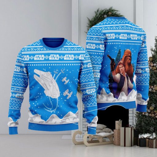 Millennium Falcon Ugly Christmas 3D Sweater For Men And Women