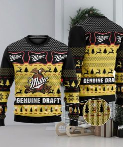 Miller Genuine Draft Ugly Miller Beer Ugly Gift Christmas 3D Sweater For Men And Women