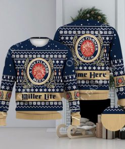 Miller Lite Beer Custom Limited Christmas Sweater