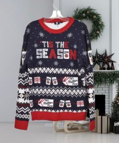 Miller Lite Beer Ugly Christmas Sweater Holiday Long Sleeve Crew Neck Size Large