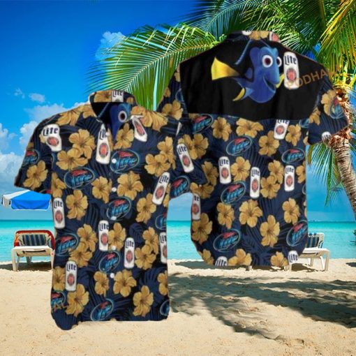 Miller Lite Hawaiian Shirt