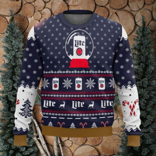 Miller Lite Mario Ugly Christmas Sweater