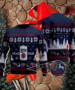 Miller Lite Ugly Beer Christmas Sweater Nice Gift For Everyone