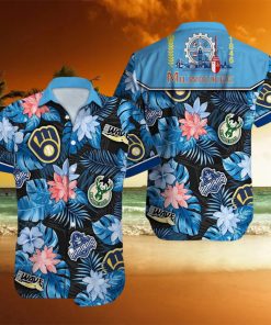 Milwaukee All Over Printed Hawaiian Shirt For Fans
