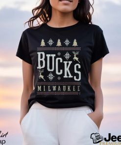 Milwaukee Bucks Holiday Ugly Christmas Shirt