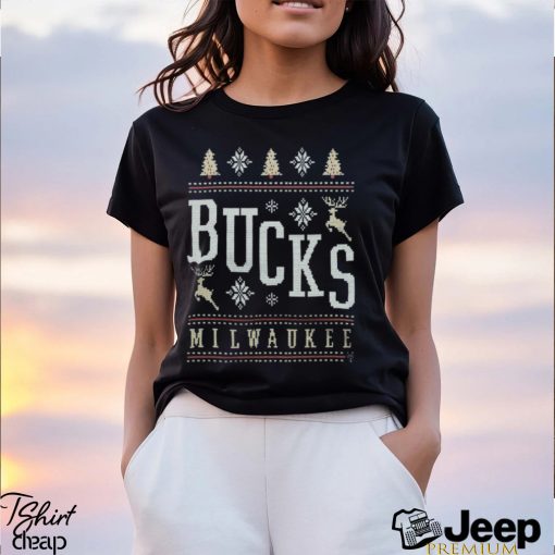 Milwaukee Bucks Holiday Ugly Christmas Shirt