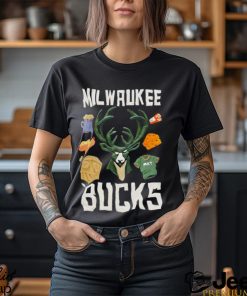 Milwaukee Bucks Nba X Market Claymation Shirt