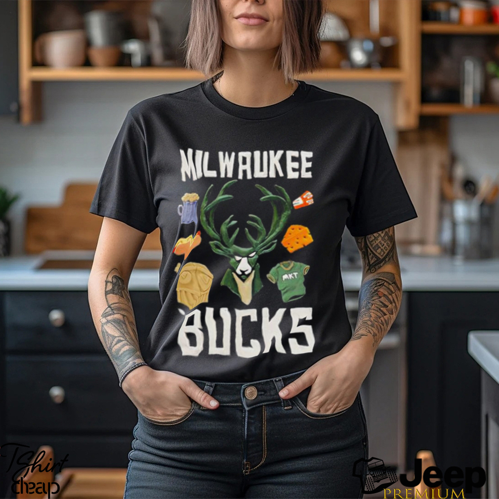 Milwaukee Bucks Nba X Market Claymation Shirt