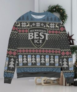 Milwaukee Is Best Ice Beer Snowflake Ugly Sweater Party